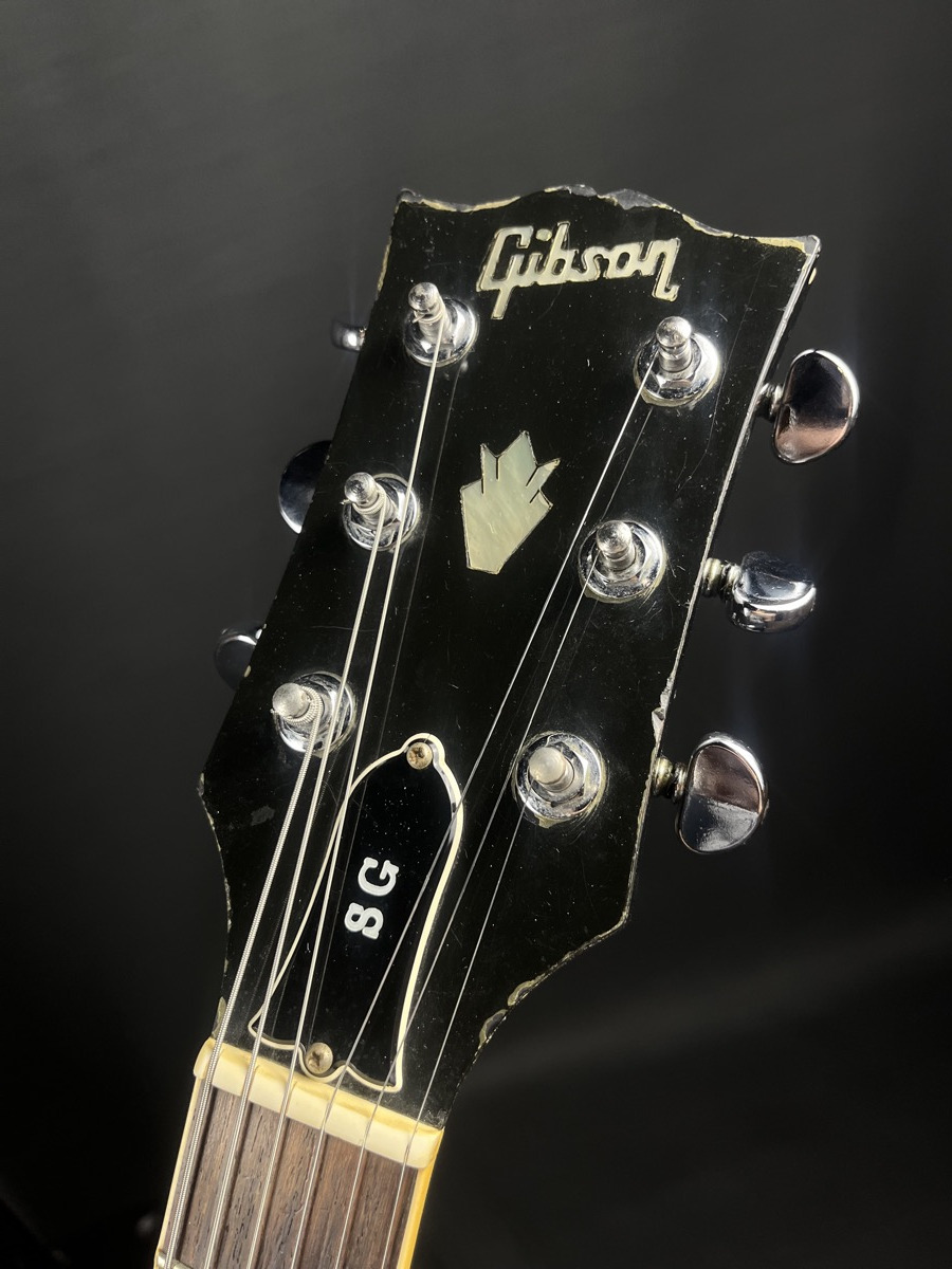 Gibson 1986 SG Standard w/Tim Shaw Humbuckers Ebony w/Case &mdash; view 9