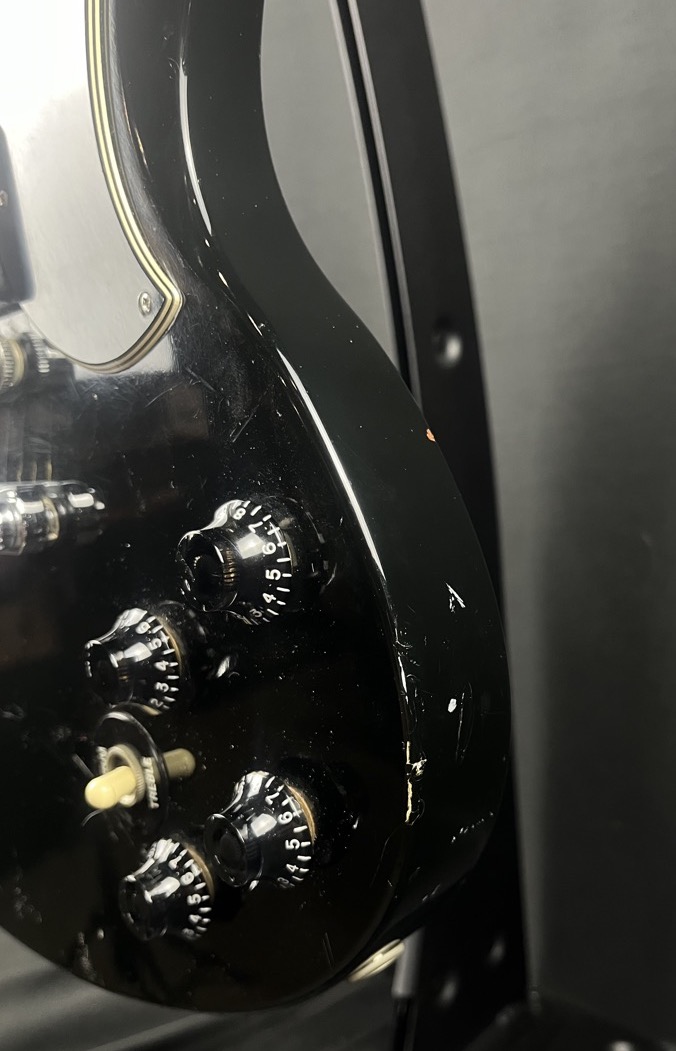Gibson 1986 SG Standard w/Tim Shaw Humbuckers Ebony w/Case &mdash; view 10