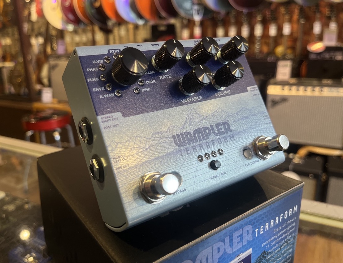 Wampler Terraform Modulation Multi Effect Pedal w/Box - CONSIGNMENT &mdash; view 3
