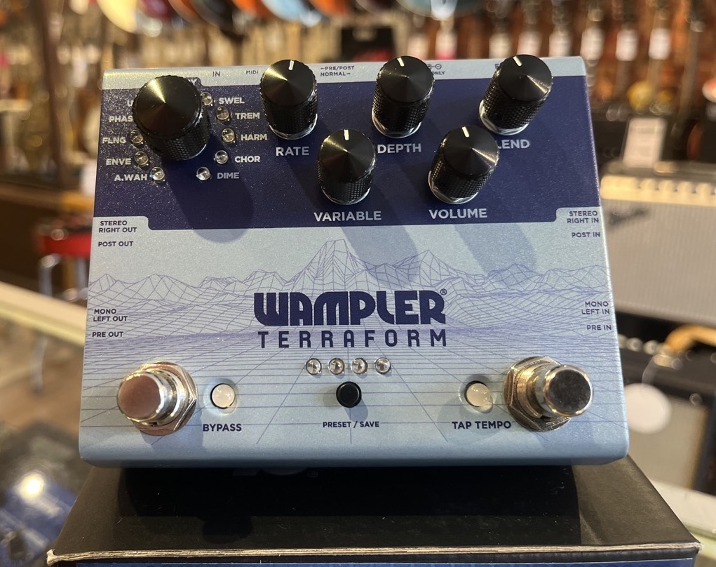 Wampler Terraform Modulation Multi Effect Pedal w/Box - CONSIGNMENT &mdash; view 4