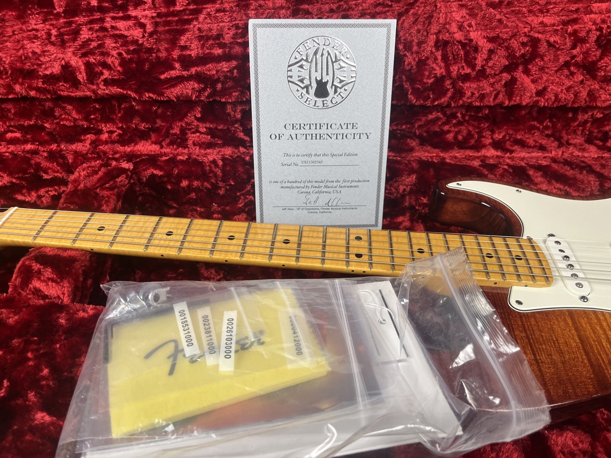 Fender 2011 American Select Series Stratocaster Maple Neck w/OHSC &mdash; view 13