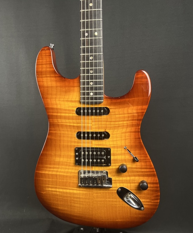 Fender 2009 American Deluxe FMT Stratocaster w/OHSC - CONSIGNMENT &mdash; view 2