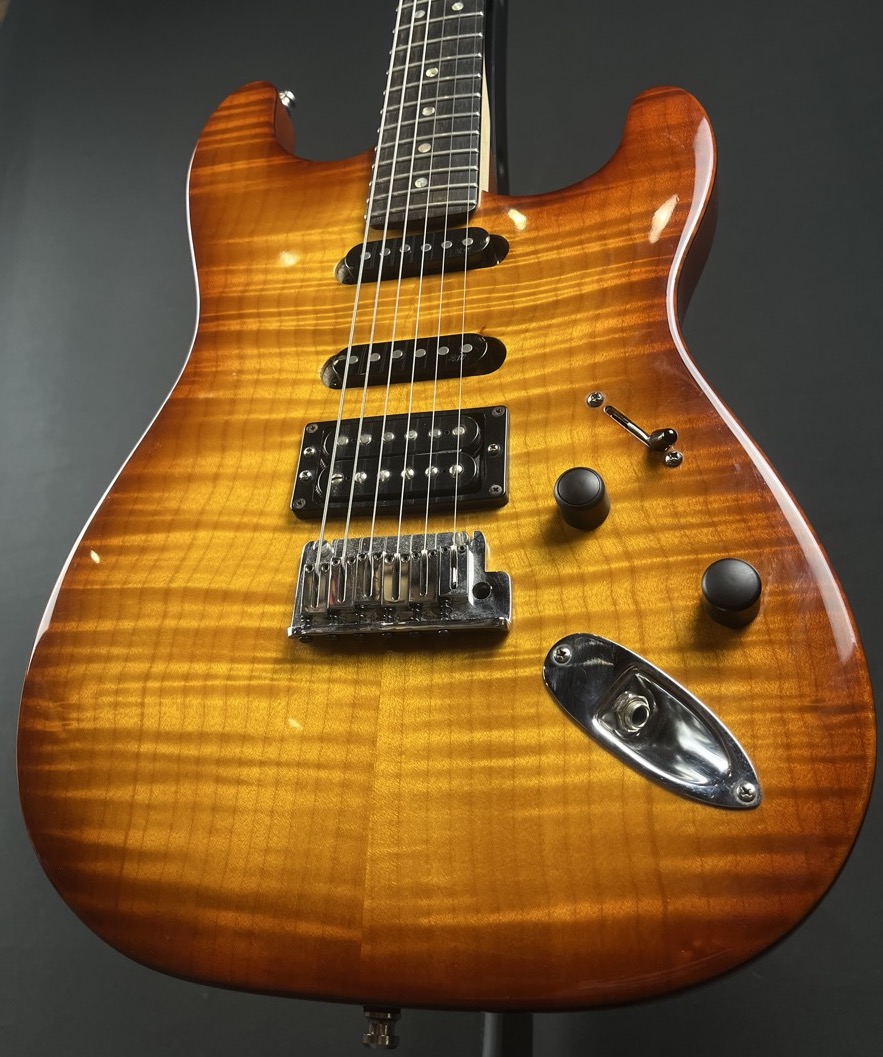 Fender 2009 American Deluxe FMT Stratocaster w/OHSC - CONSIGNMENT &mdash; view 3