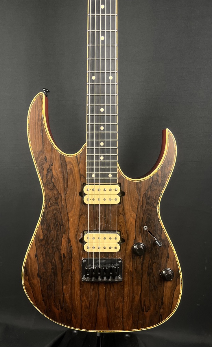 Ibanez RGEW521 RG Electric Guitar In Natural Flat Ziricote &mdash; view 2