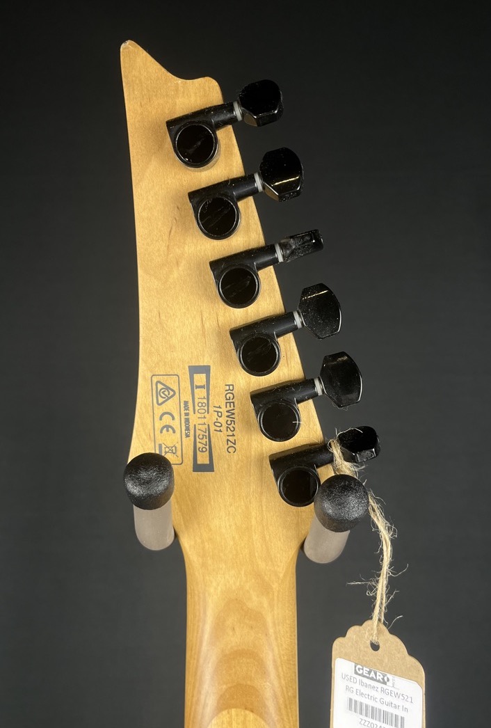 Ibanez RGEW521 RG Electric Guitar In Natural Flat Ziricote &mdash; view 7