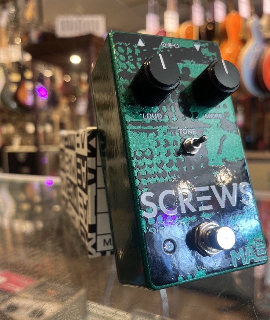 Mask Audio Electronics Screws Octave Fuzz Pedal w/box &mdash; view 2