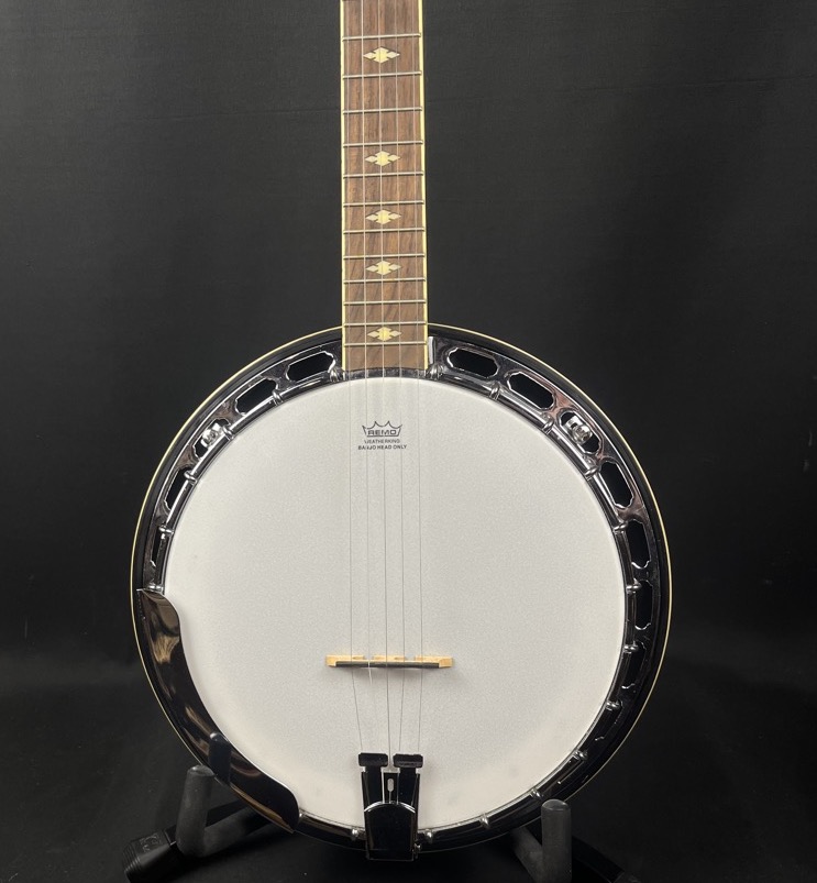 Gretsch G9400 Broadkaster Deluxe 5 String Resonator Banjo w/Case &mdash; view 2
