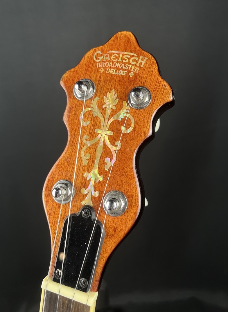 Gretsch G9400 Broadkaster Deluxe 5 String Resonator Banjo w/Case &mdash; view 9