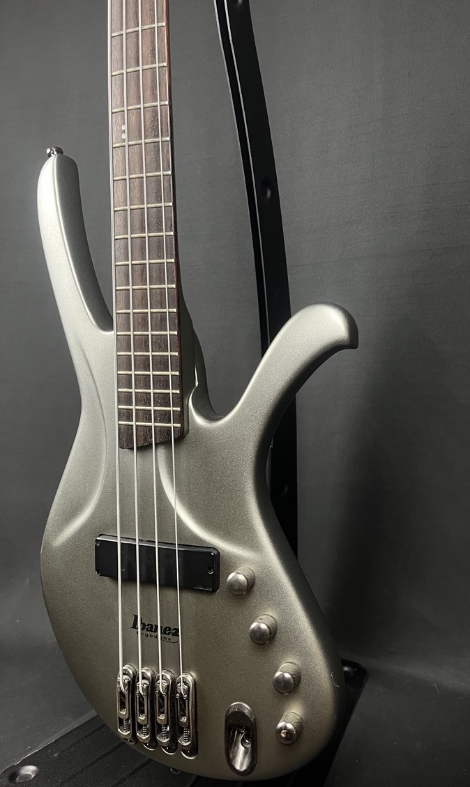 Ibanez EDA 900 Ergodyne 4 String Bass Flat Silver &mdash; view 12
