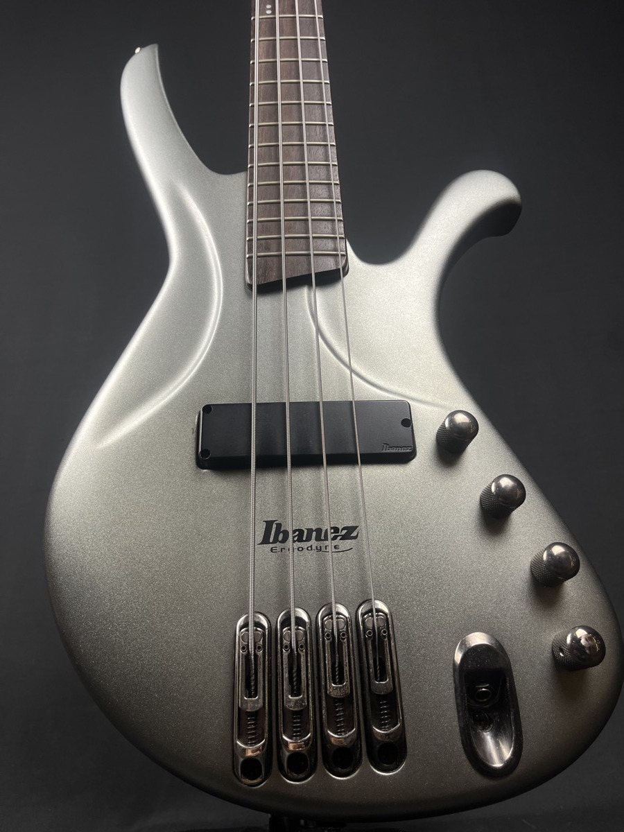 Ibanez EDA 900 Ergodyne 4 String Bass Flat Silver &mdash; view 5