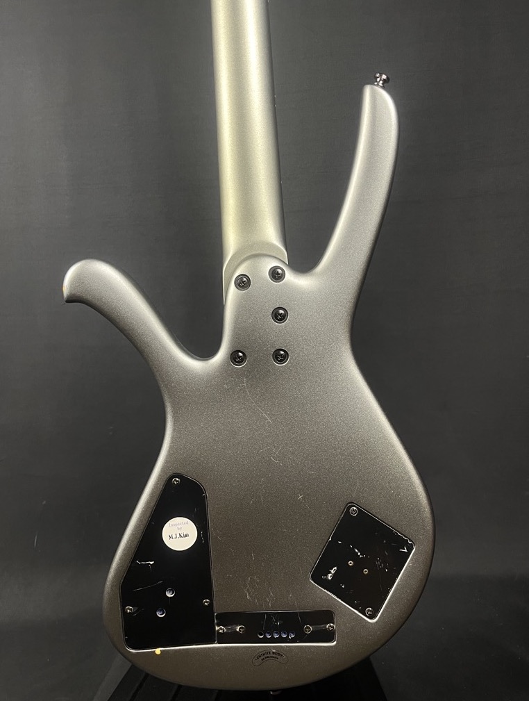 Ibanez EDA 900 Ergodyne 4 String Bass Flat Silver &mdash; view 7