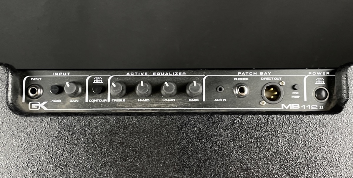Gallien-Krueger GK MB112 MkII 200w Bass Combo 1x12" &mdash; view 3