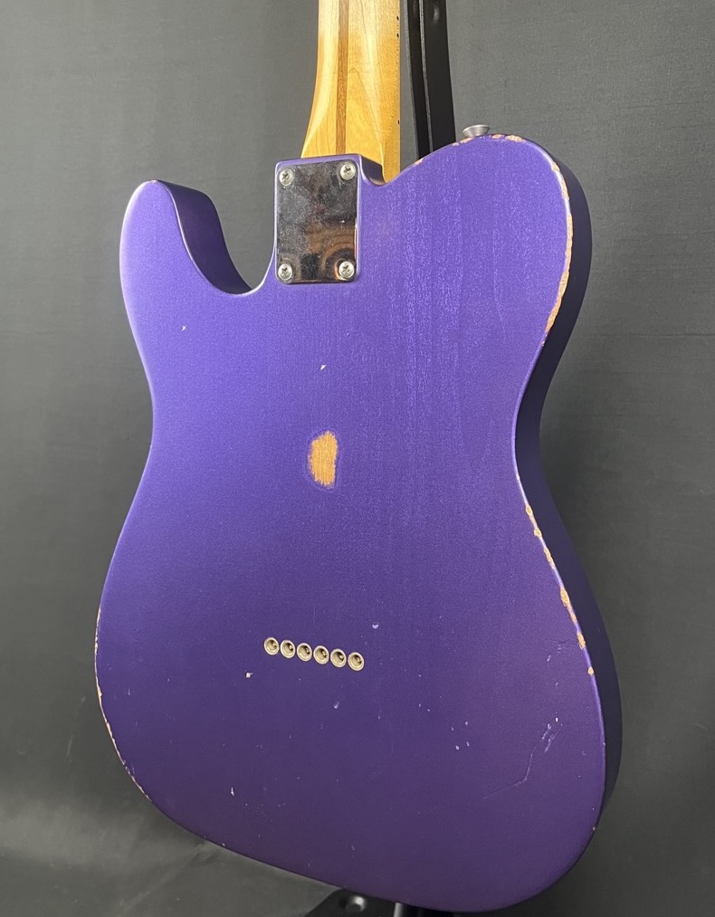Fender 2019 FSR Purple Road Worn Telecaster &mdash; view 7