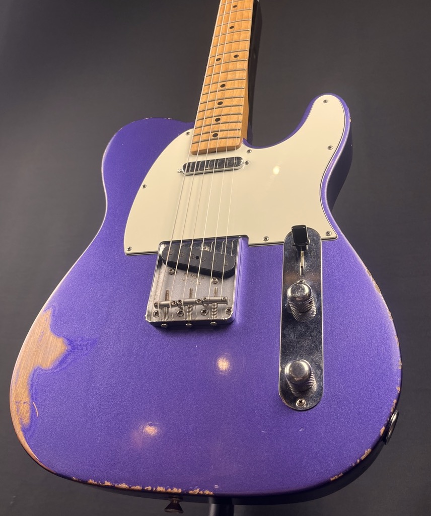 Fender 2019 FSR Purple Road Worn Telecaster &mdash; view 10