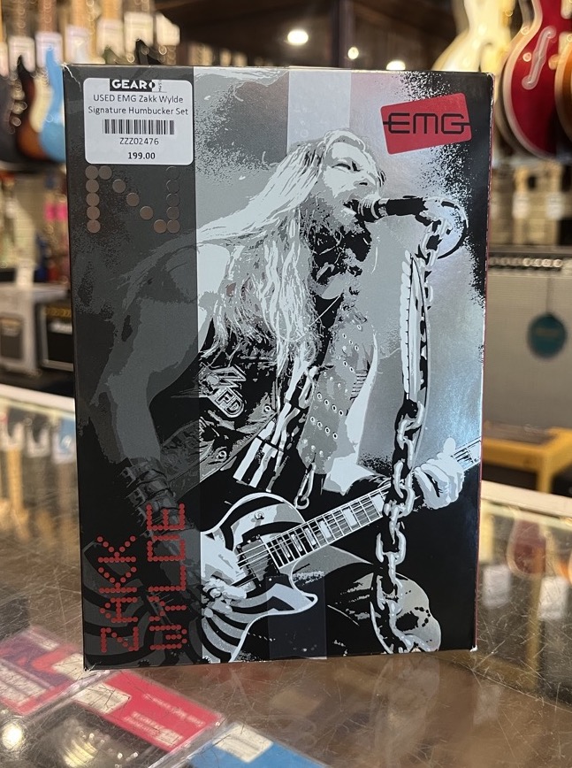 EMG Zakk Wylde Signature Humbucker Set Long Shaft w/box