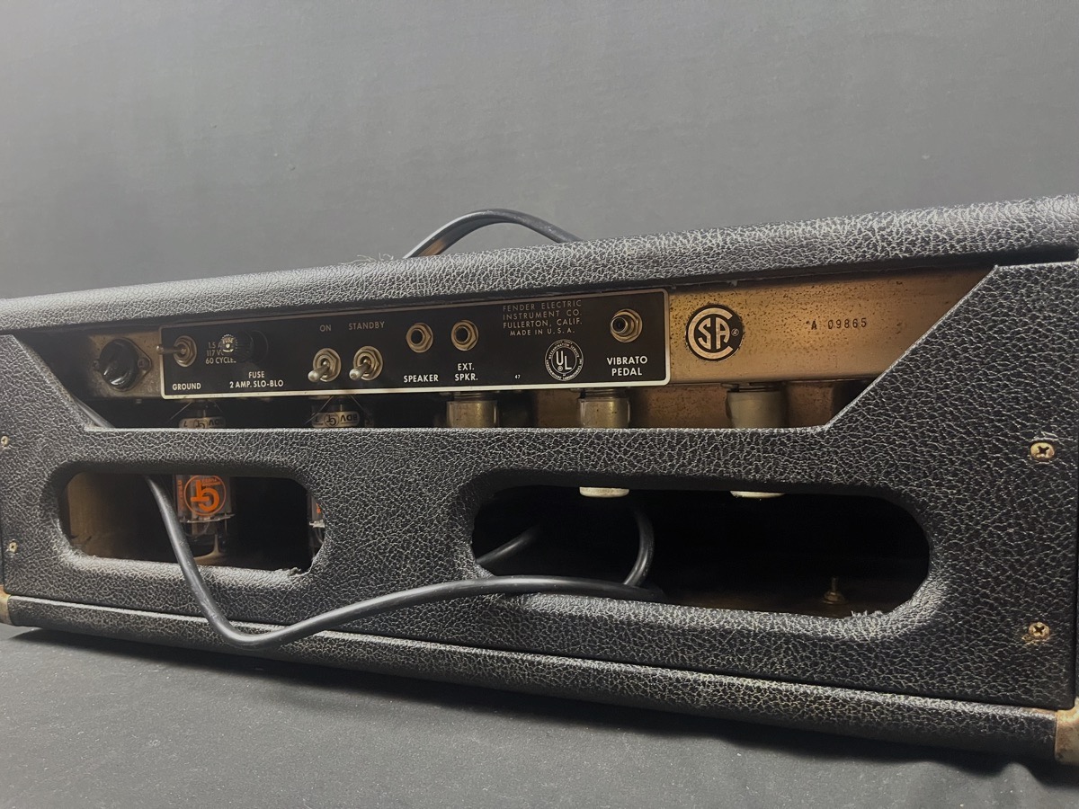 Fender 1964 Bandmaster 40 Watt Head Pre-CBS AB763 &mdash; view 10