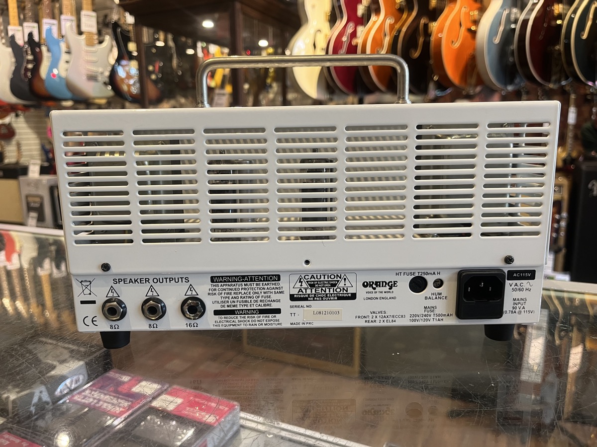 Orange Tiny Terror Lunchbox Tube Amp Head w/bag - CONSIGNMENT &mdash; view 2