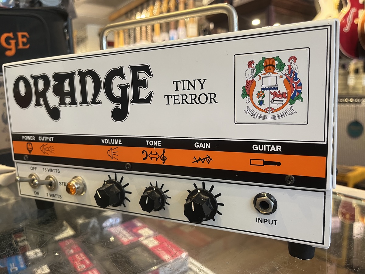 Orange Tiny Terror Lunchbox Tube Amp Head w/bag - CONSIGNMENT &mdash; view 4