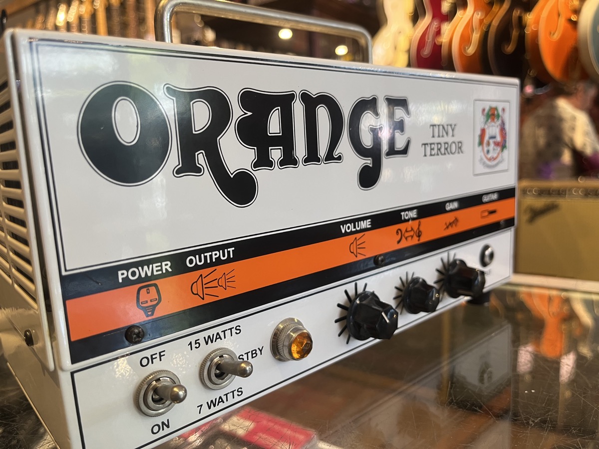 Orange Tiny Terror Lunchbox Tube Amp Head w/bag - CONSIGNMENT &mdash; view 6