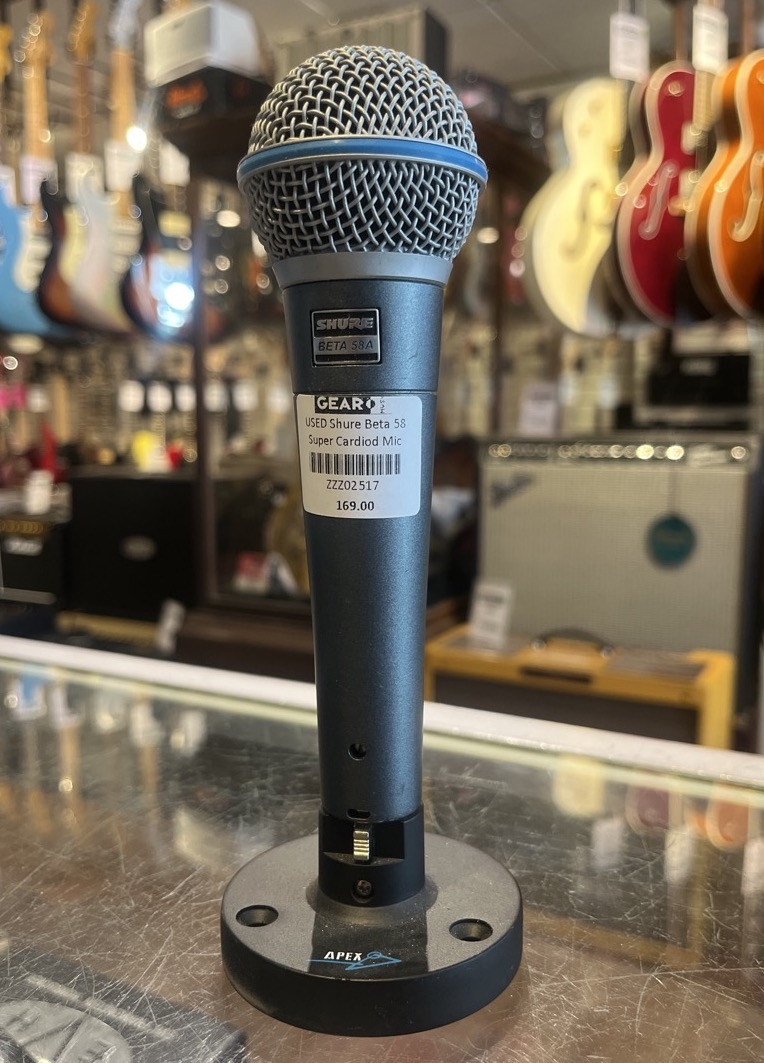 Shure Beta 58 Super Cardiod Mic
