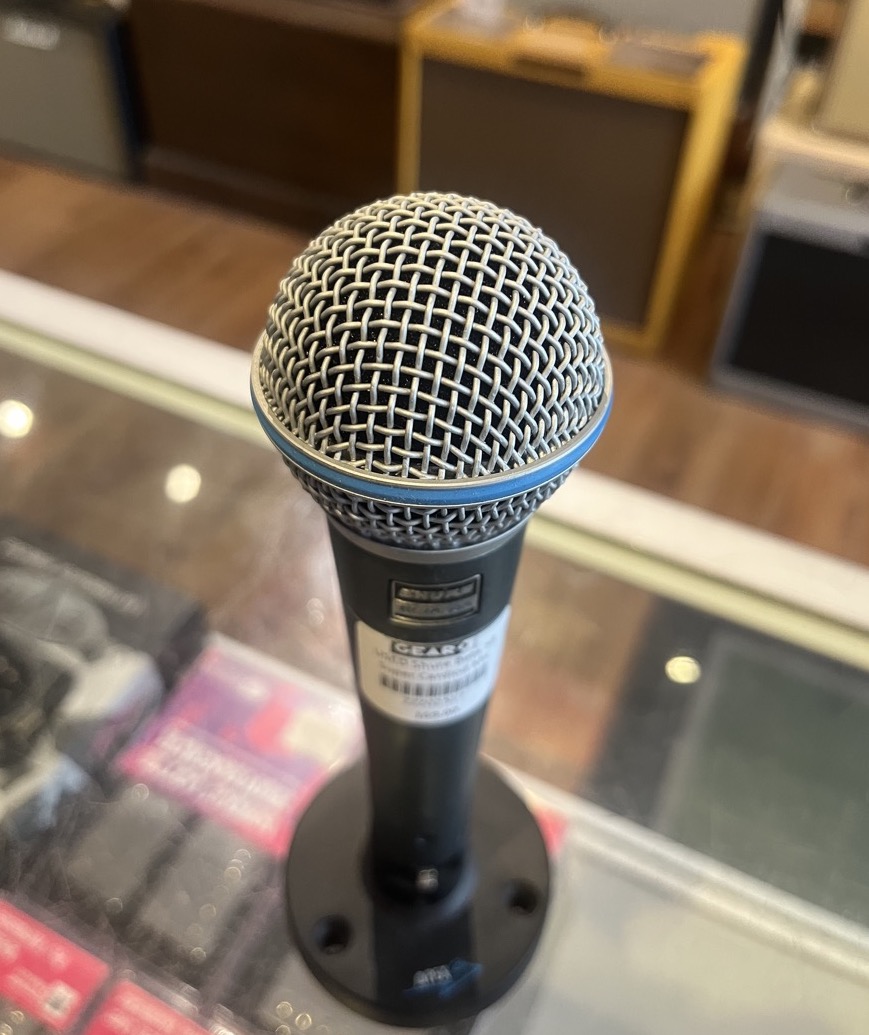 Shure Beta 58 Super Cardiod Mic &mdash; view 4