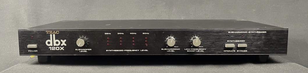 DBX 120X Sub Harmonic Synthesiser Rack Unit - CONSIGNMENT