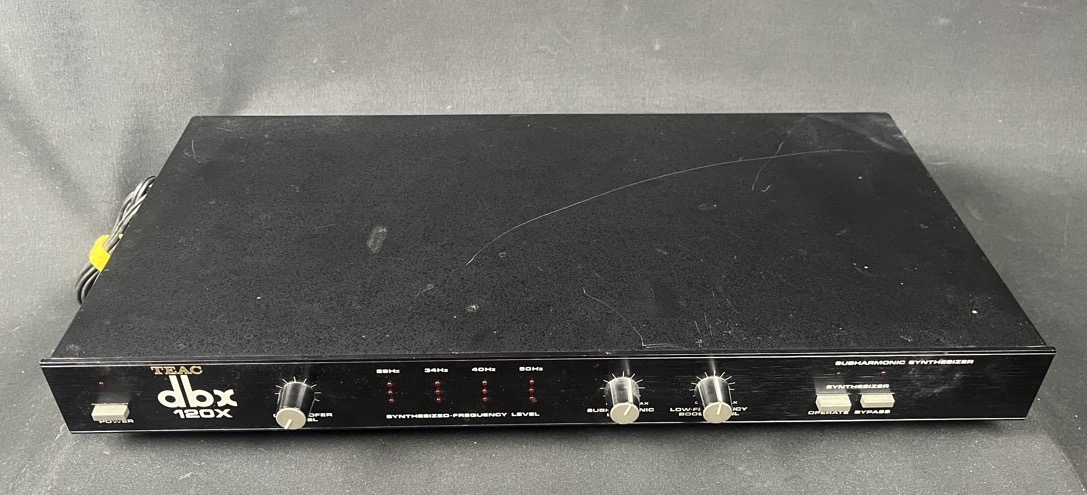 DBX 120X Sub Harmonic Synthesiser Rack Unit - CONSIGNMENT &mdash; view 2