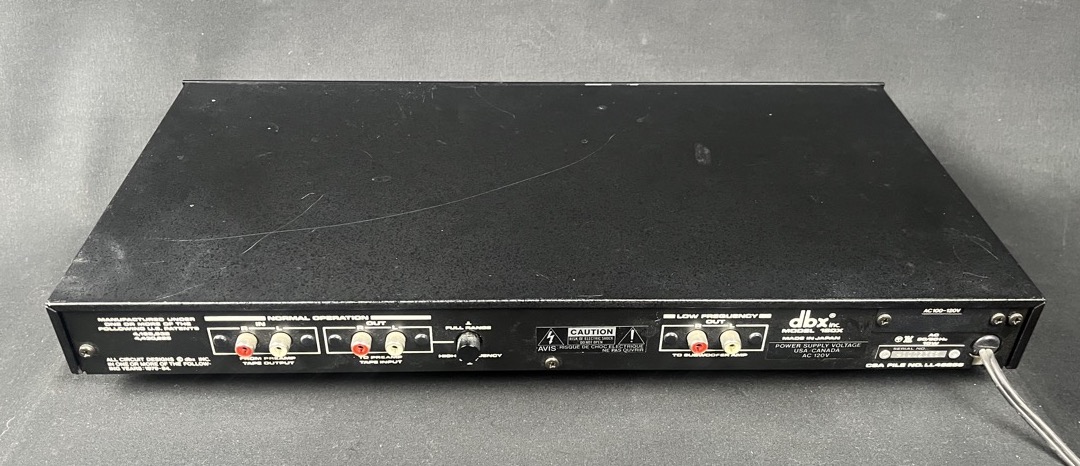 DBX 120X Sub Harmonic Synthesiser Rack Unit - CONSIGNMENT &mdash; view 6