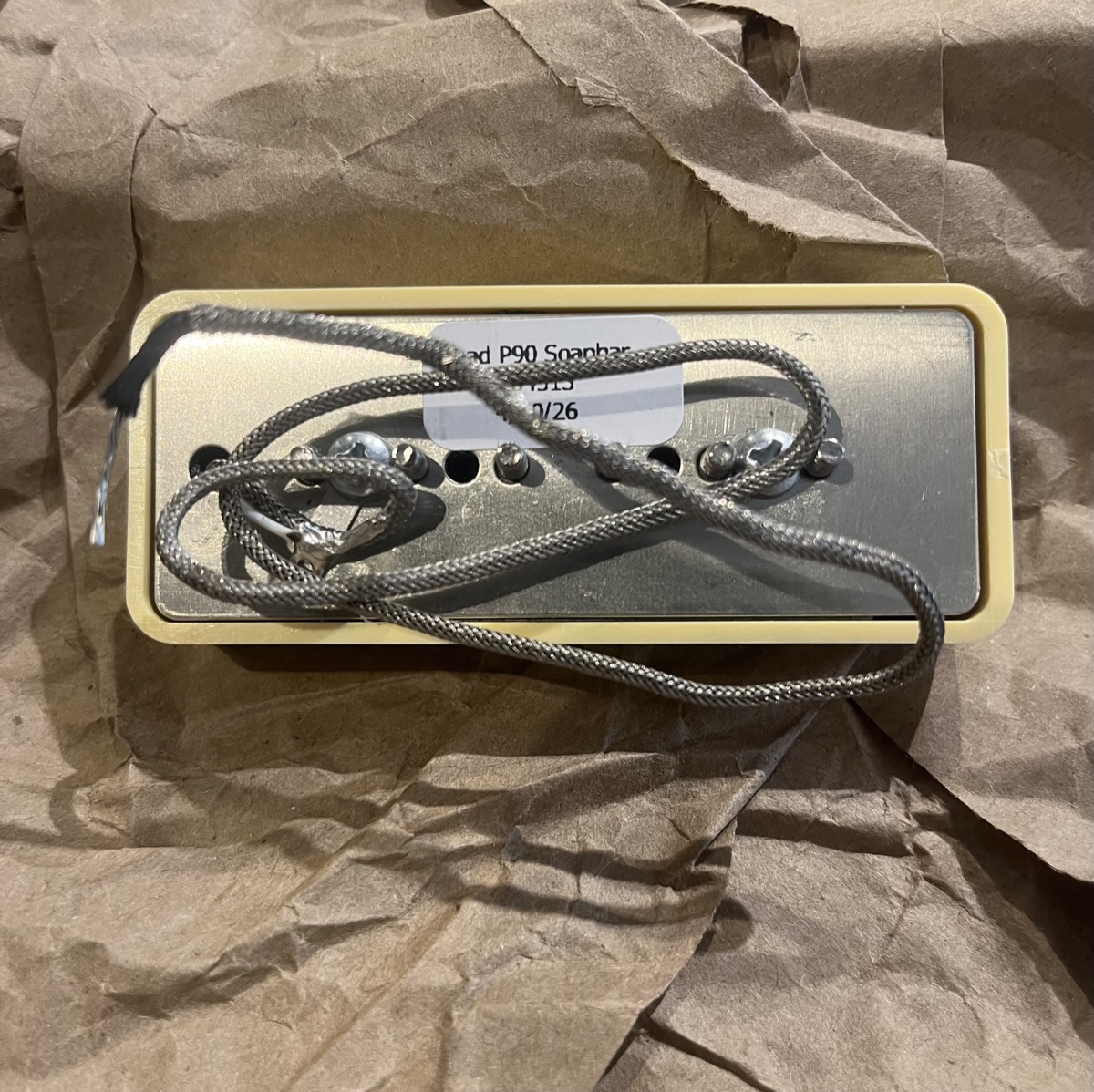 Gibson P-90 Soapbar Bridge Pickup Cream &mdash; view 4