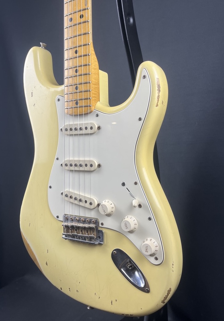 Fender 2006 Custom Shop Heavy Relic Olympic White w/OHSC &mdash; view 7