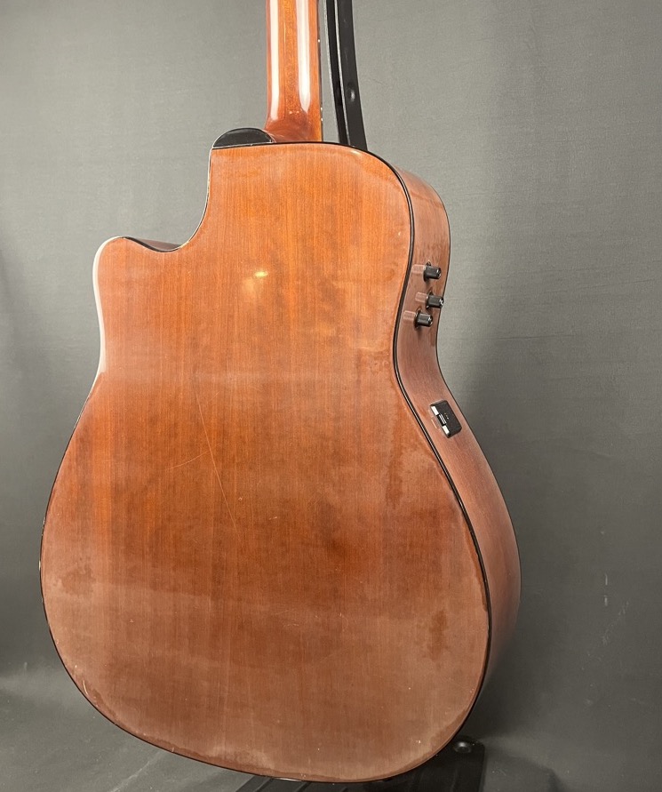 Yamaha FG411-SC Acoustic Electric Dreadnought &mdash; view 6