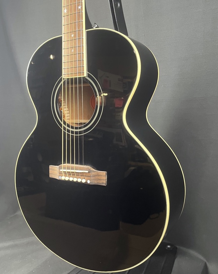 Epiphone IGC J-180 LS Ebony w/OHSC &mdash; view 3