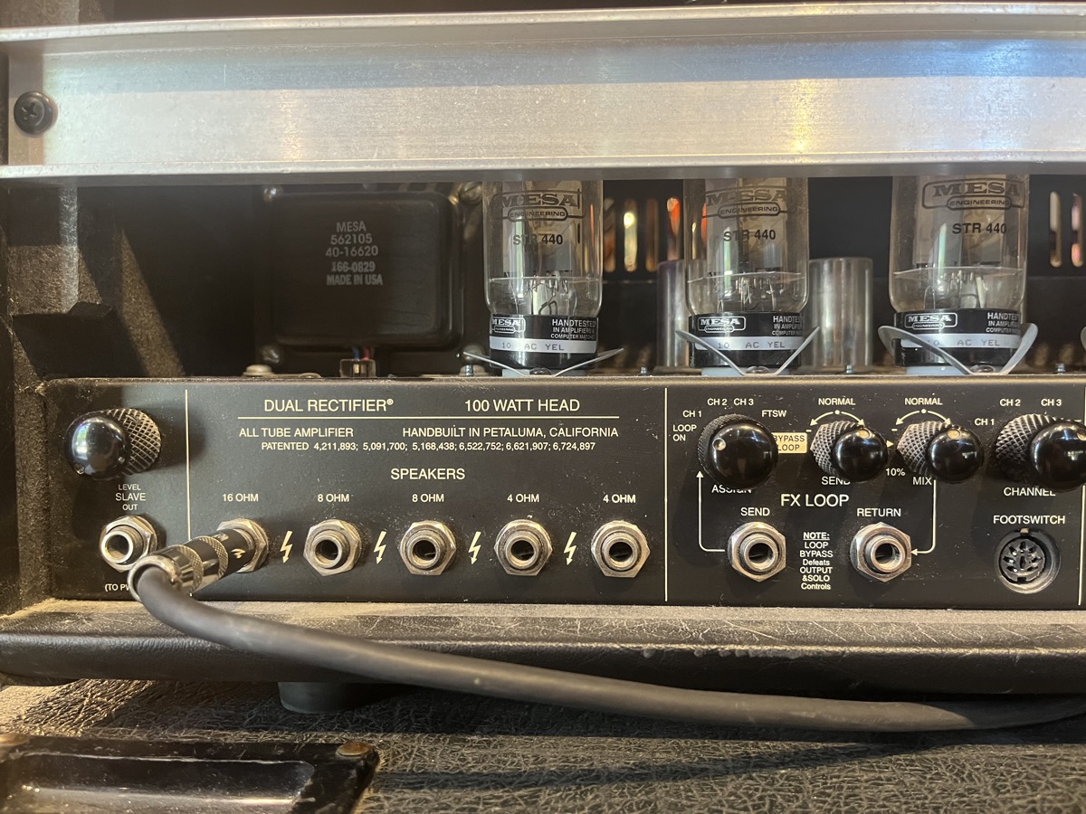 Mesa Boogie Dual Rectifier 3 Channel Head w/FTSW - CONSIGNMENT &mdash; view 5