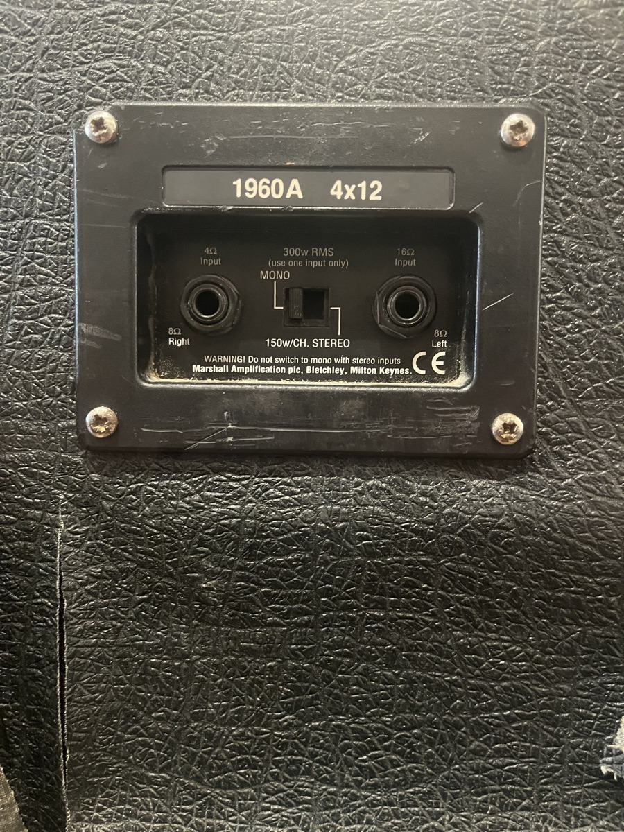 Marshall 1960A Stereo 4x12 Cabinet - CONSIGNMENT &mdash; view 7