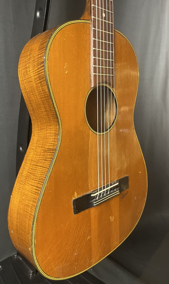 Hofner 483 Parlor Guitar, Early 1950s, Solid Top &mdash; view 7