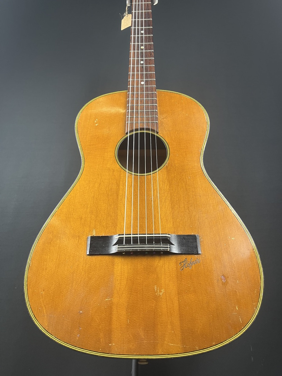 Hofner 483 Parlor Guitar, Early 1950s, Solid Top &mdash; view 4