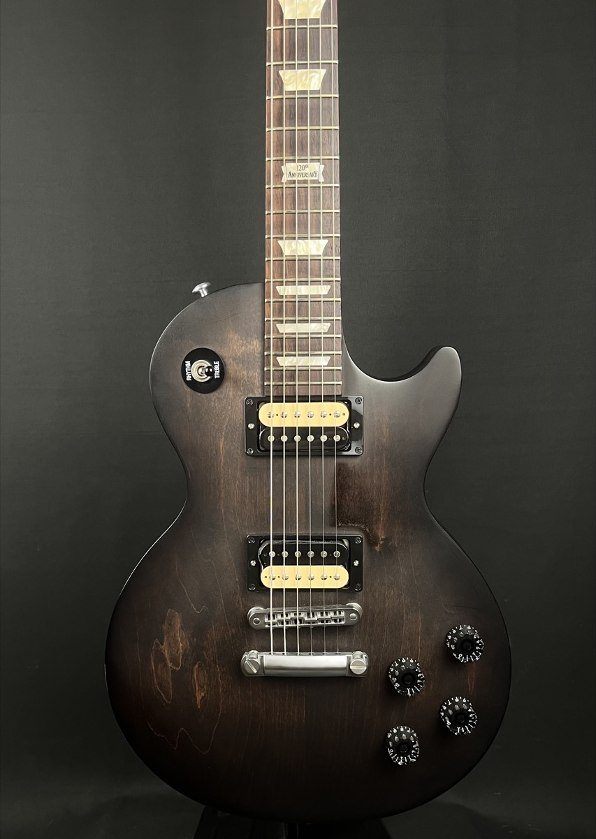 Gibson 2014 LPJ Les Paul Chocolate Brown w/Case - CONSIGNMENT &mdash; view 2