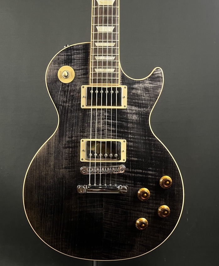 Gibson 2016 Les Paul Standard Translucent Black w/OHSC &mdash; view 3