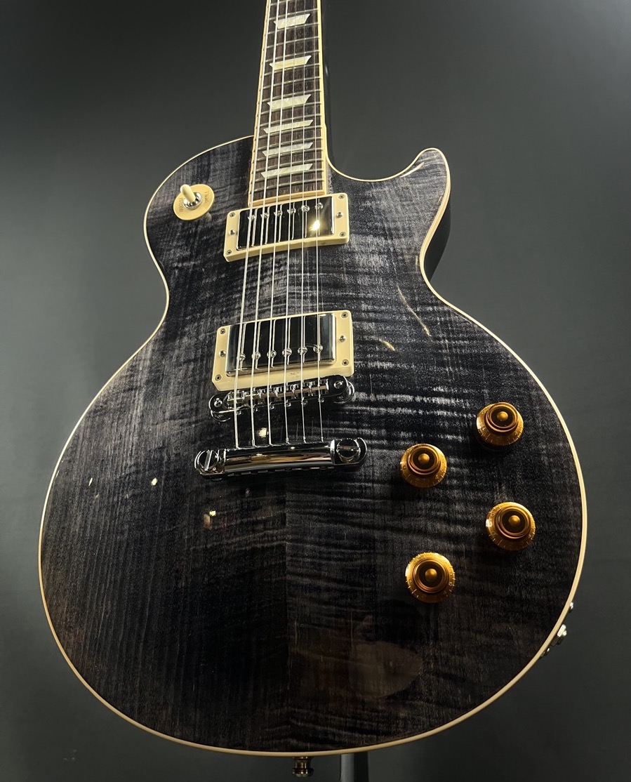Gibson 2016 Les Paul Standard Translucent Black w/OHSC &mdash; view 4