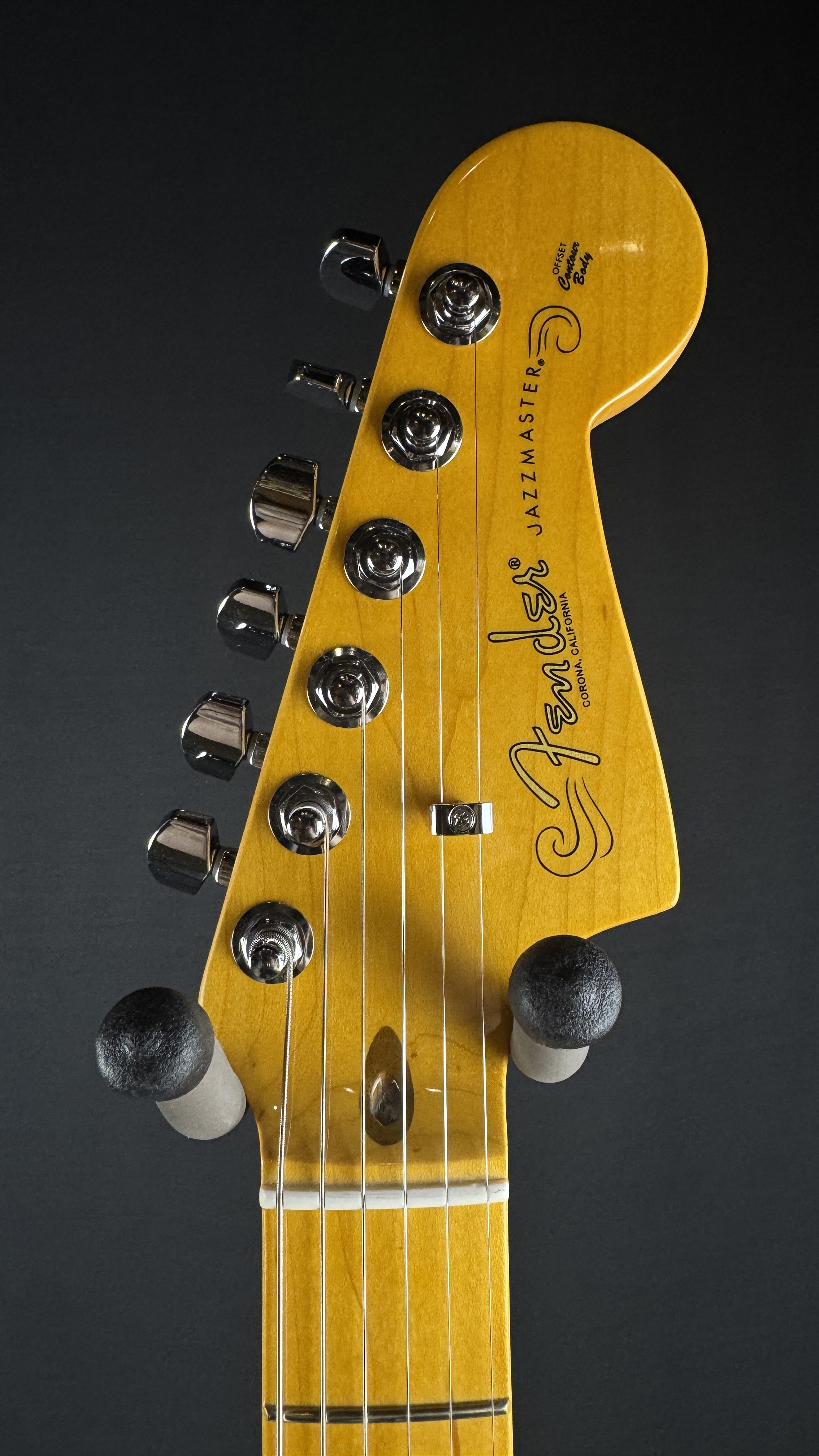 Fender American Pro II Jazzmaster, OHSC, Mystic Surf Green &mdash; view 8