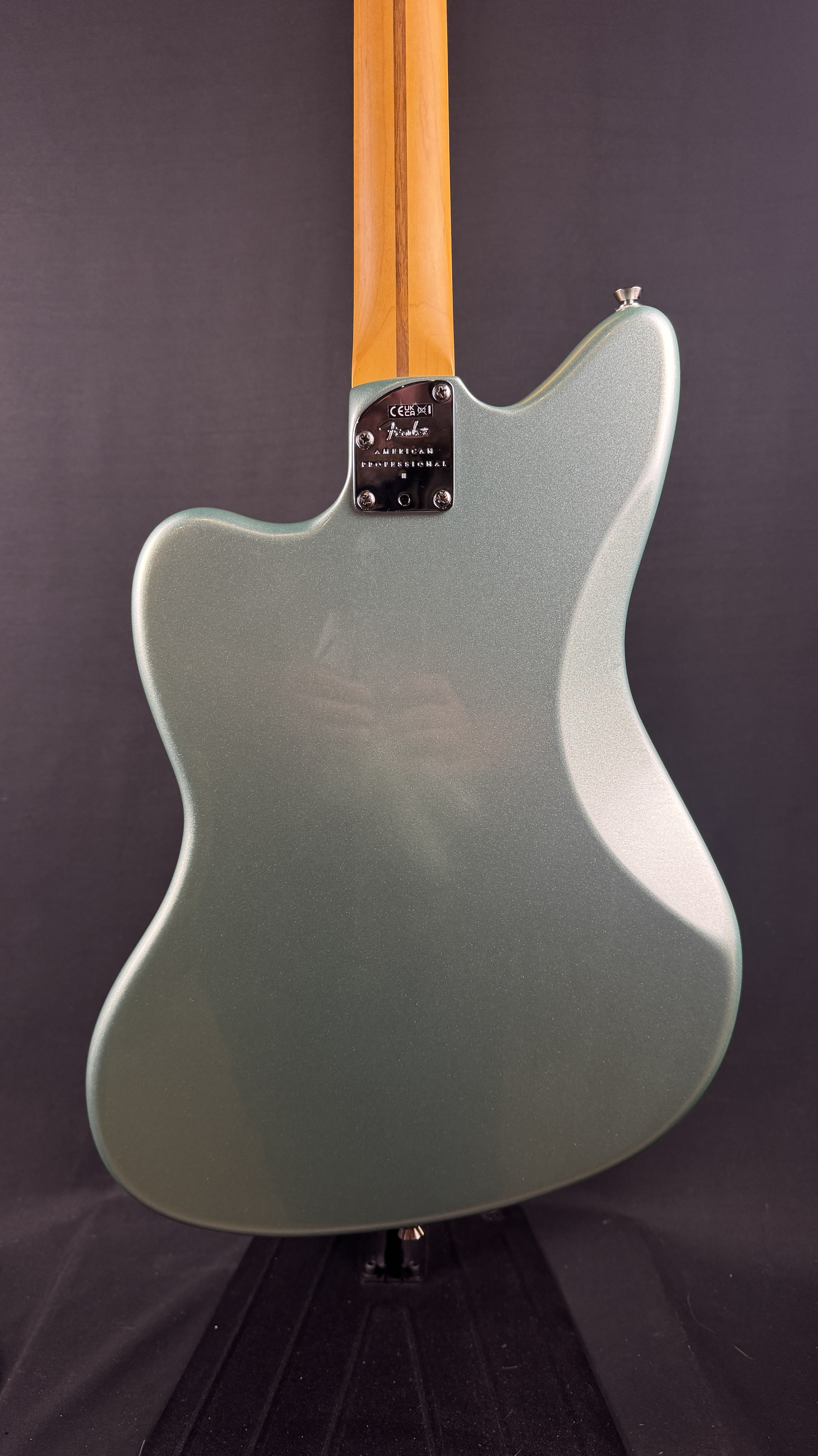 Fender American Pro II Jazzmaster, OHSC, Mystic Surf Green &mdash; view 11