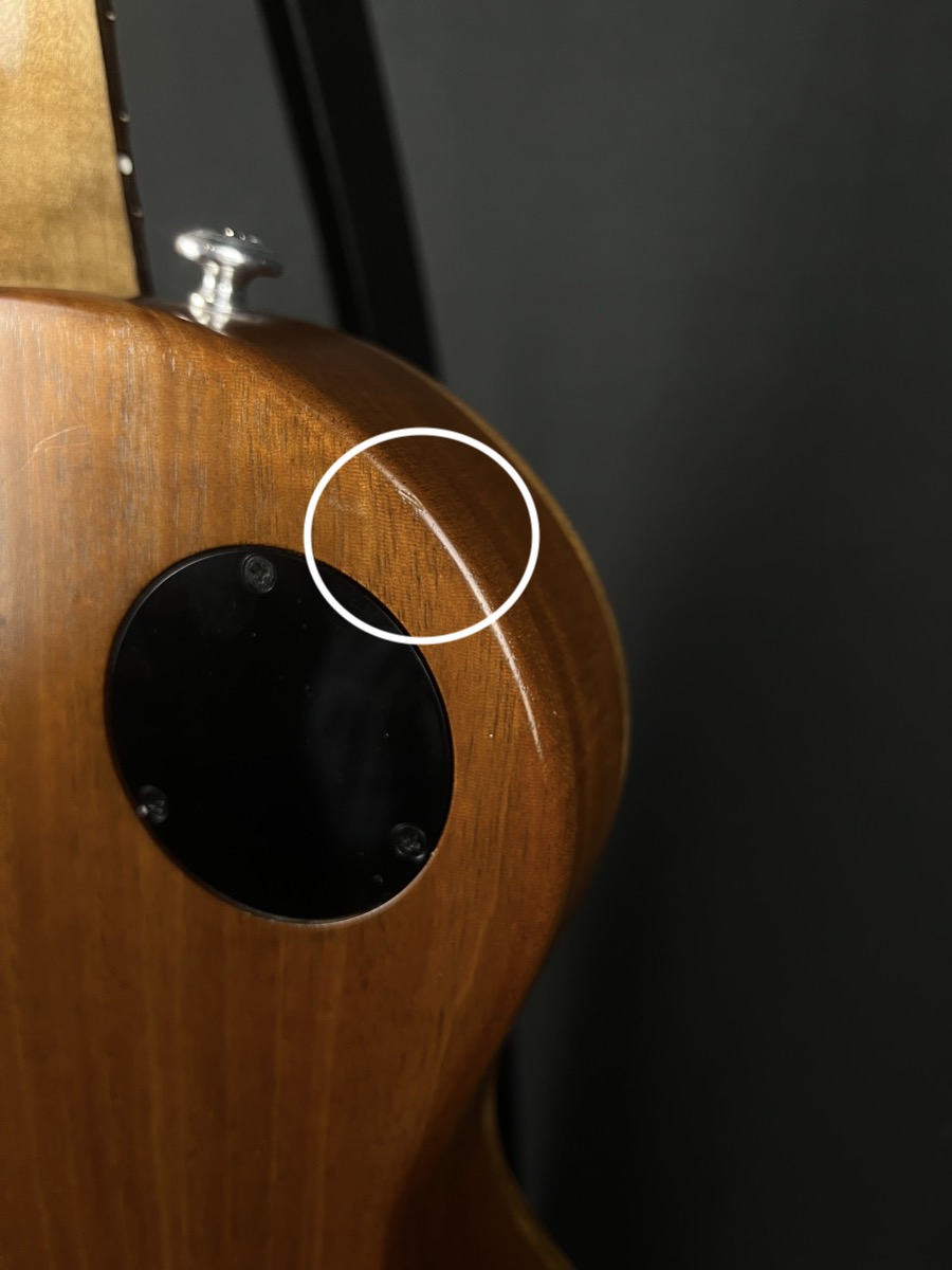 Gibson 2022 Les Paul Tribute Satin Honey Burst &mdash; view 11