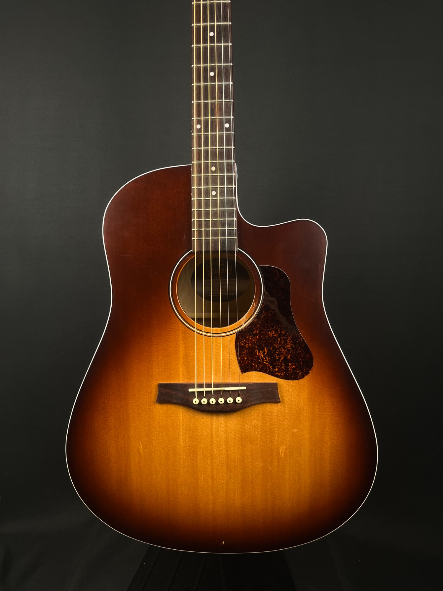 Seagull Entourage Cutaway Acoustic Guitar with QIT - Autumn Burst &mdash; view 2