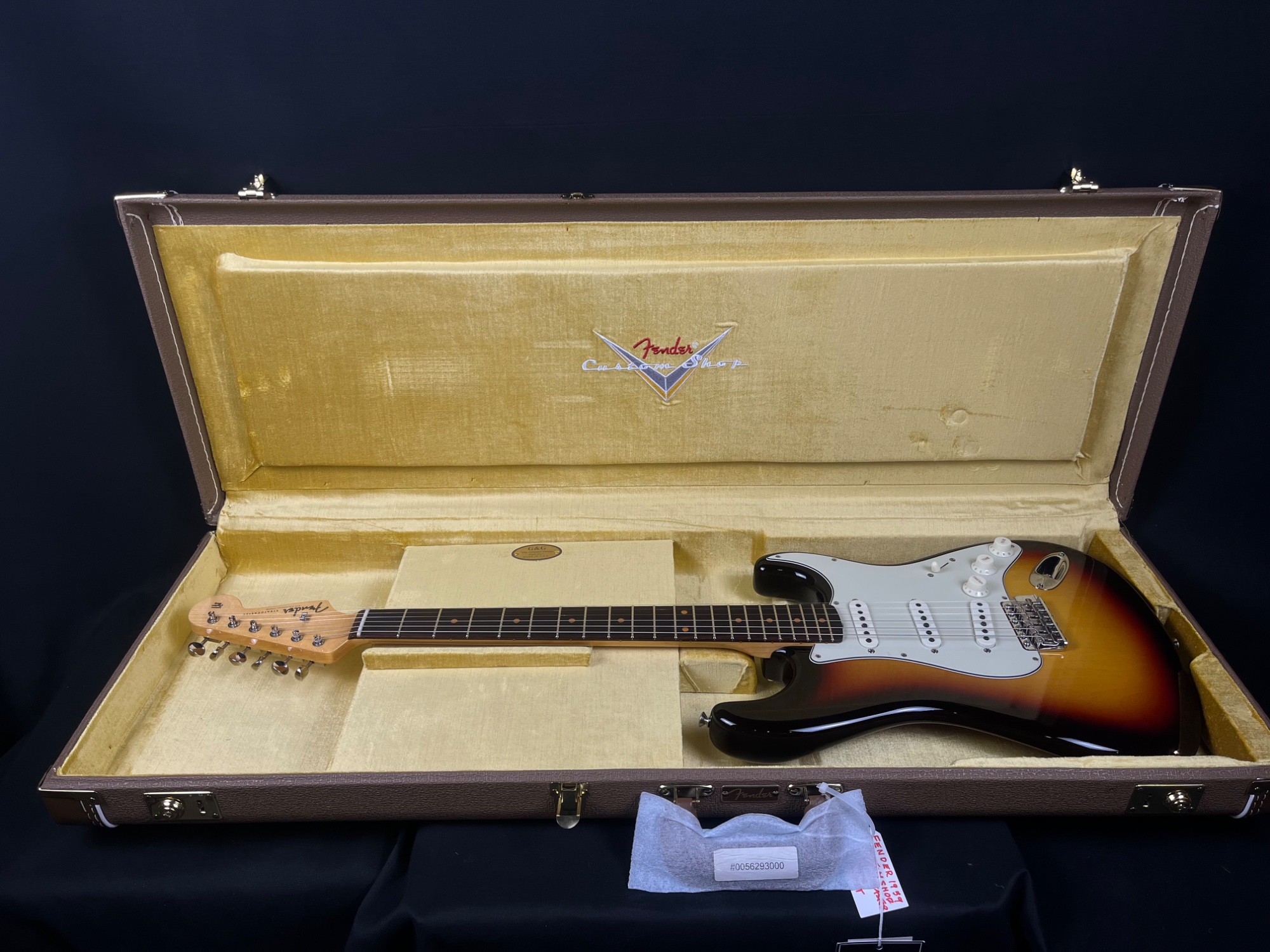 2024 Fender Custom Shop '59 Strat TCP, 3 Tone Burst- CONSIGNMENT &mdash; view 13