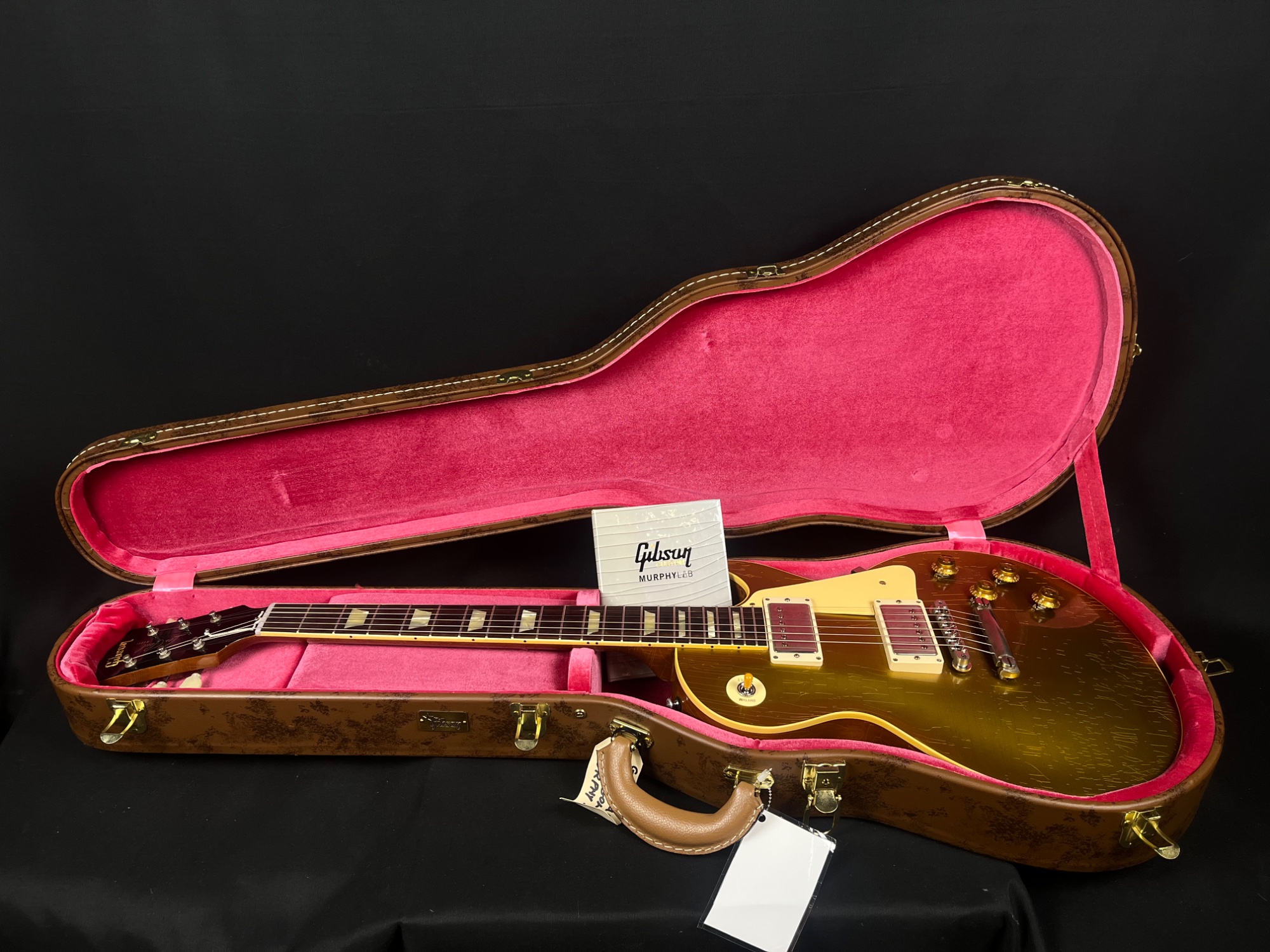 Gibson Custom Shop Murphy Lab Ultra Lite '57 Les Paul Goldtop - CONSIGNMENT &mdash; view 16