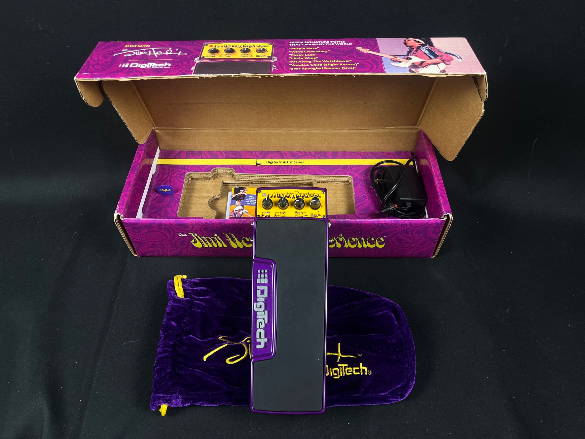 Digitech Jimi Hendrix Experience Pedal Purple w/Box &mdash; view 3