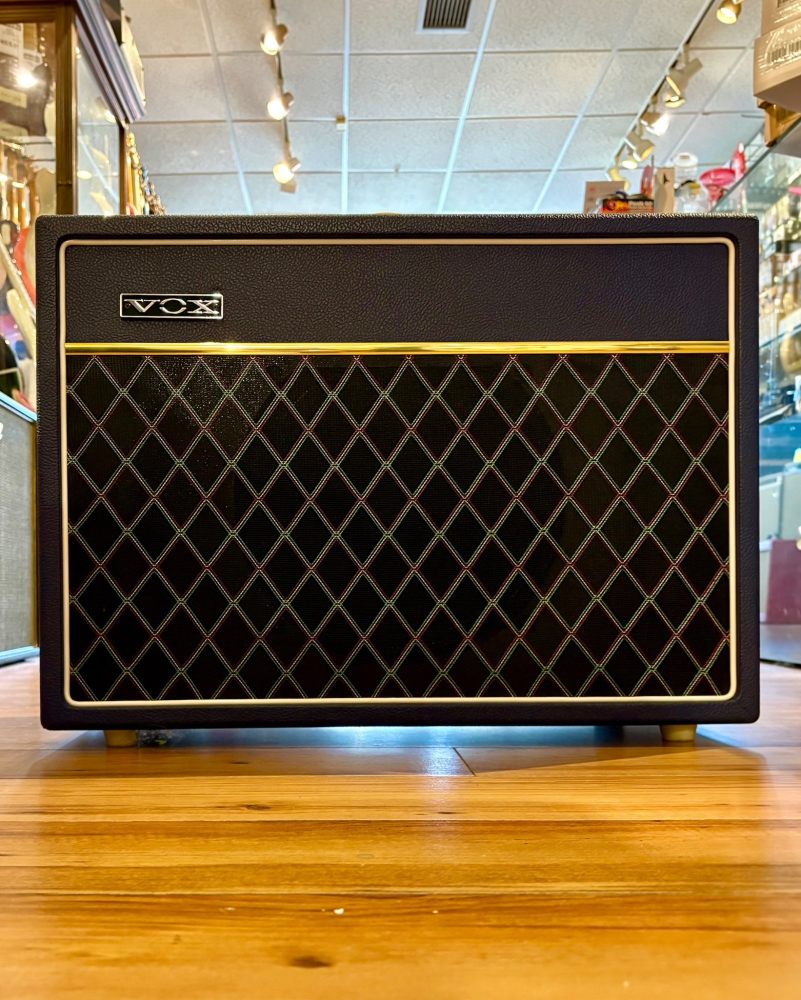 Vox AC15 Combo 12" Speaker Limited Edition In Two Tone Blue Cream, G12M