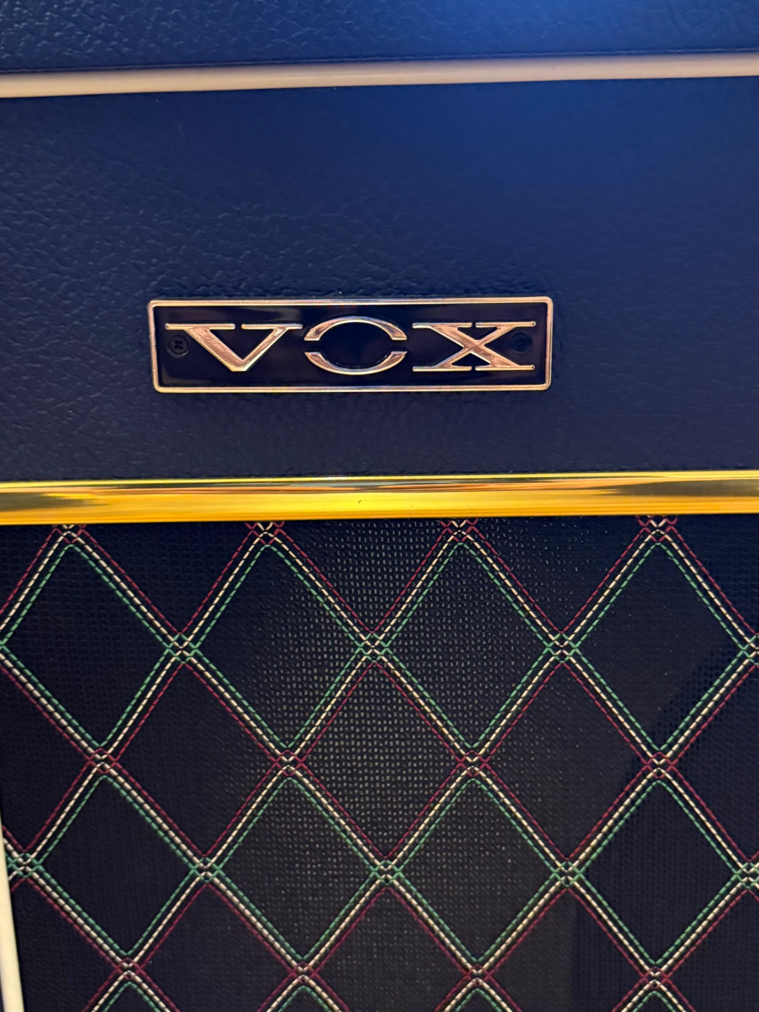 Vox AC15 Combo 12" Speaker Limited Edition In Two Tone Blue Cream, G12M &mdash; view 5