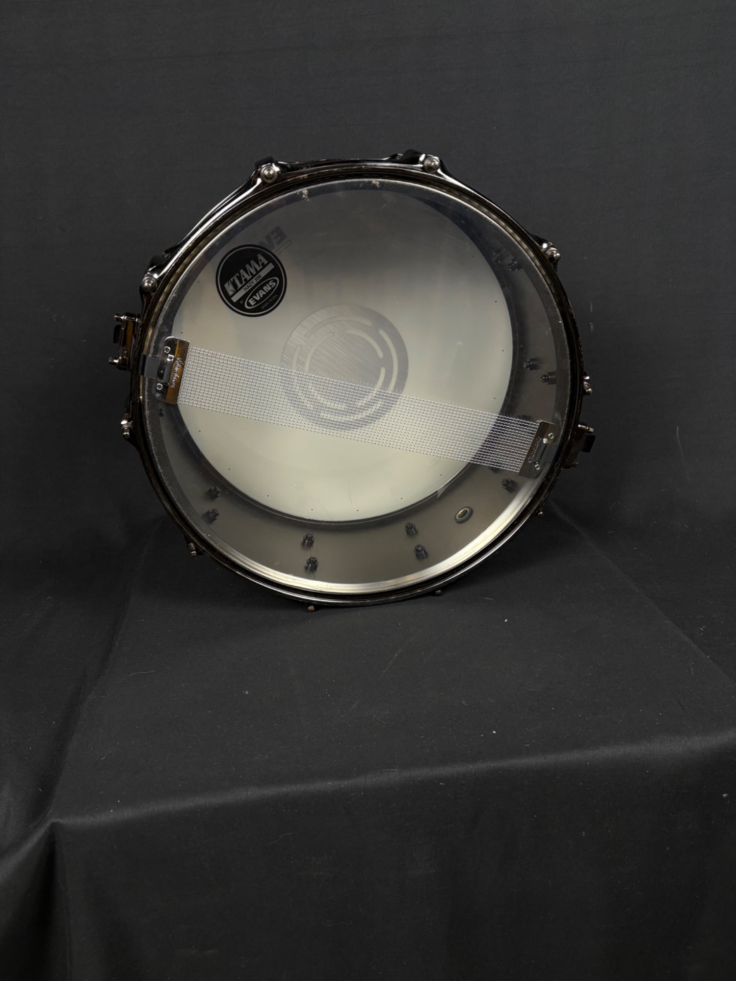 Tama 14" Black Chrome Snare Drum - CONSIGNMENT &mdash; view 3