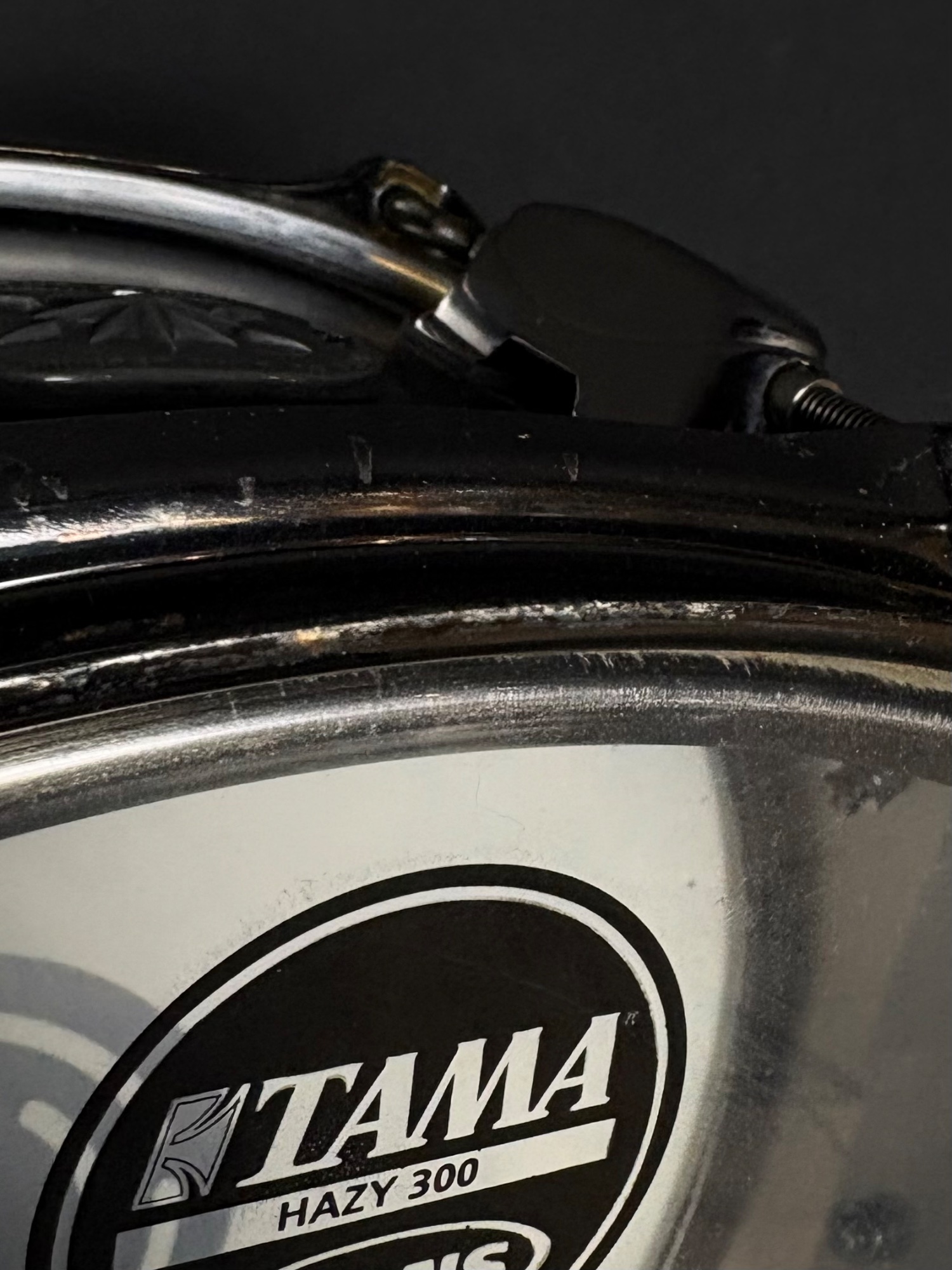 Tama 14" Black Chrome Snare Drum - CONSIGNMENT &mdash; view 7